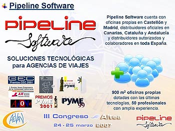 Presentación Pipeline Software - Páginas web: Intranets y reservas on-line