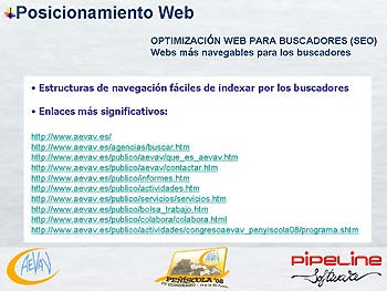 Pipeline Software - Posicionamiento Web