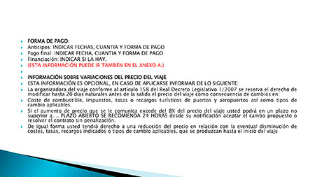 REAL DECRETO LEY DE VIAJES COMBINADOS Y SERVICIOS DE VIAJE VINCULADOS