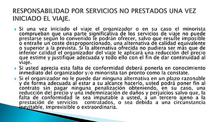 REAL DECRETO LEY DE VIAJES COMBINADOS Y SERVICIOS DE VIAJE VINCULADOS