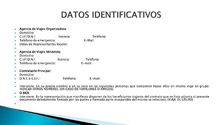 REAL DECRETO LEY DE VIAJES COMBINADOS Y SERVICIOS DE VIAJE VINCULADOS