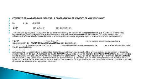 REAL DECRETO LEY DE VIAJES COMBINADOS Y SERVICIOS DE VIAJE VINCULADOS