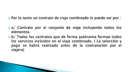 REAL DECRETO LEY DE VIAJES COMBINADOS Y SERVICIOS DE VIAJE VINCULADOS